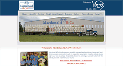 Desktop Screenshot of macwool.com.au